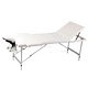 Алуминиева масажна кушетка с 3 зони, алуминиева рамка