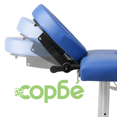 Алуминиева масажна кушетка с 4 зони, цвят: син ➤ топ цена ➤ sorbe.bg