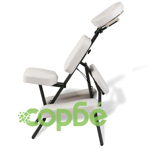 Сгъваем масажен стол, цвят: бял ➤ топ цена ➤ sorbe.bg