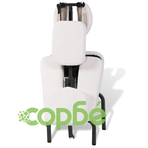 Сгъваем масажен стол, цвят: бял ➤ топ цена ➤ sorbe.bg