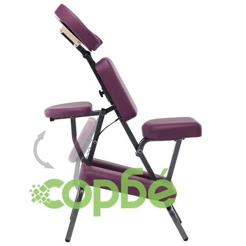 Стол за масаж, изкуствена кожа, бордо, 122x81x48 см ➤ топ цена ➤ sorbe.bg