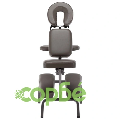 Стол за масаж, изкуствена кожа, антрацит, 122x81x48 см ➤ топ цена ➤ sorbe.bg