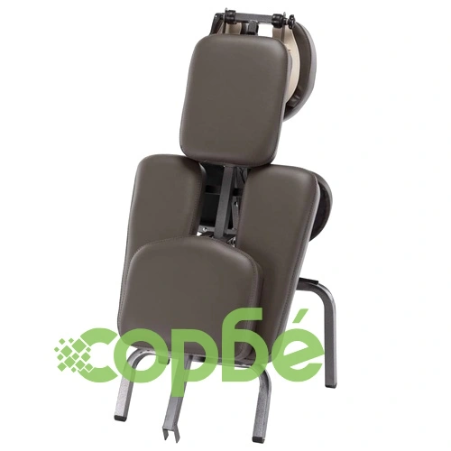 Стол за масаж, изкуствена кожа, антрацит, 122x81x48 см ➤ топ цена ➤ sorbe.bg