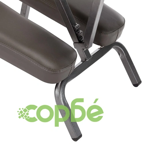 Стол за масаж, изкуствена кожа, антрацит, 122x81x48 см ➤ топ цена ➤ sorbe.bg