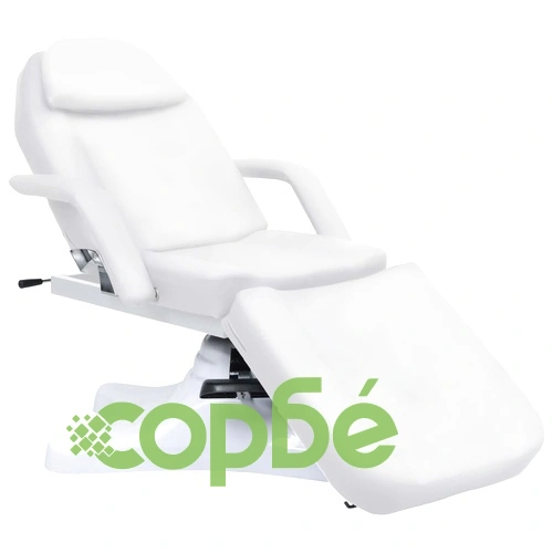 Масажна кушетка, бяла, 180x62x(86,5-118) см ➤ топ цена ➤ sorbe.bg