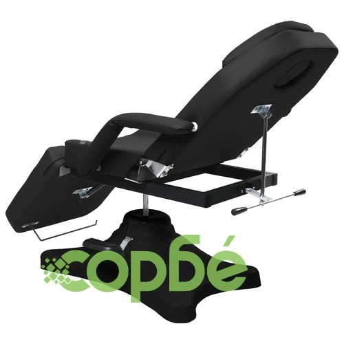 Масажна кушетка, черна, 180x62x(86,5-118) см ➤ топ цена ➤ sorbe.bg