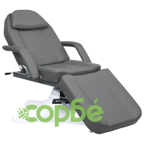 Масажна кушетка, сива, 180x62x(86,5-118) см ➤ топ цена ➤ sorbe.bg