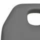 Масажна кушетка, сива, 180x62x(86,5-118) см