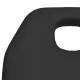 Масажна кушетка, черна, 180x62x(87-112) см