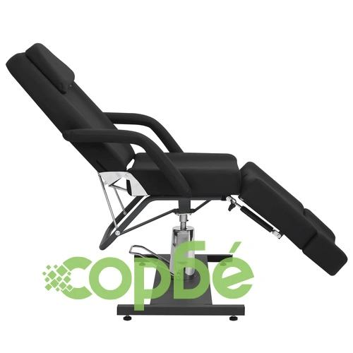 Козметичен стол, изкуствена кожа, черен, 180x62x78 см ➤ топ цена ➤ sorbe.bg