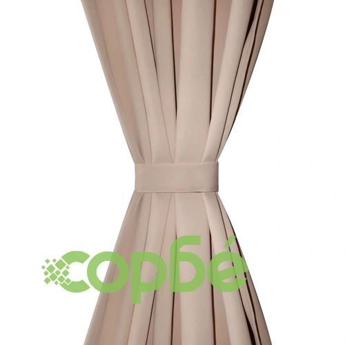 130374 2 pcs Cream Slot-Headed Blackout Curtains 135 x 245 cm ➤ топ цена ➤ sorbe.bg