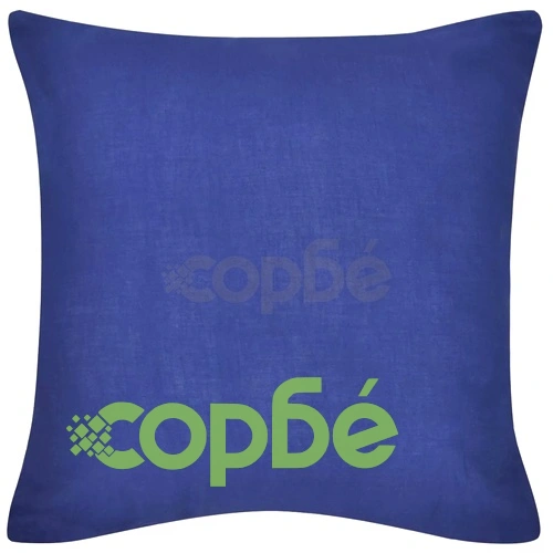130921 4 Blue Cushion Covers Cotton 80 x 80 cm ➤ топ цена ➤ sorbe.bg