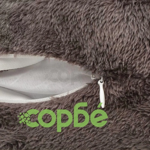 Калъфки за възглавници, 2бр, изк. пухкава тъкан, сиви, 50x50см ➤ топ цена ➤ sorbe.bg