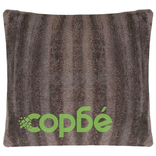 Калъфки за възглавници, 2бр, изк. пухкава тъкан, сиви, 50x50см ➤ топ цена ➤ sorbe.bg