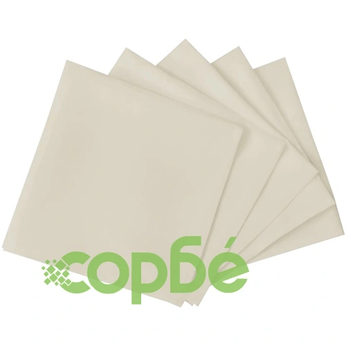 Салфетки от плат, 50 бр., кремави, 50 х 50 см ➤ топ цена ➤ sorbe.bg