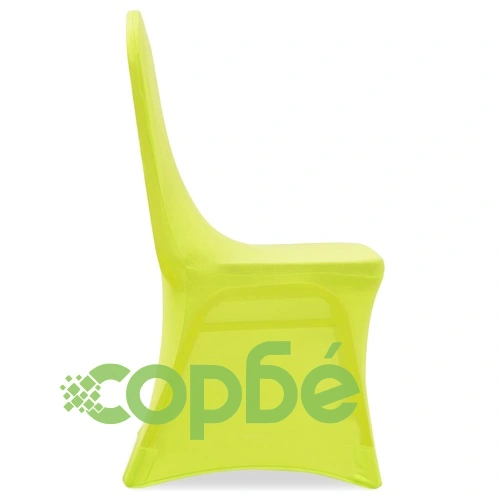 Покривни калъфи за столове, еластични, 4 бр, зелени ➤ топ цена ➤ sorbe.bg