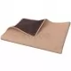 Одеяло за пикник, бежово и кафяво, 150x200 см