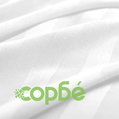 Покривки, памучен сатен, 5 бр, бели, 130 х 250 см ➤ топ цена ➤ sorbe.bg