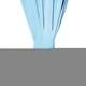 Затъмняващи завеси с метални халки, 2 бр, 135x245 см, тюркоаз