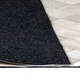 Пачуърк килим от кожа, 120x170 см, диамантено сиво 