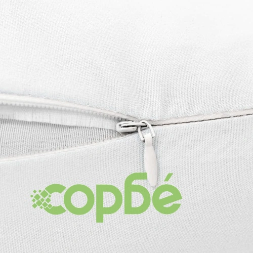 Възглавница за бременност, J-образна, 54x(36-43) см, бяла ➤ топ цена ➤ sorbe.bg