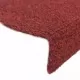 Самозалепващи стелки за стъпала, 15 бр, 56x17x3 см, червени