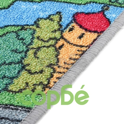 , Постелка за игра от букле, 170х290 см, градски улици  ➤ топ цена ➤ sorbe.bg