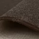 Килим от усукани влакна, 160x230 см, кафяв 