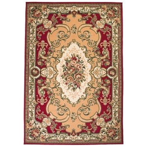 Ориенталски килим, 80x150 см, червено/бежово