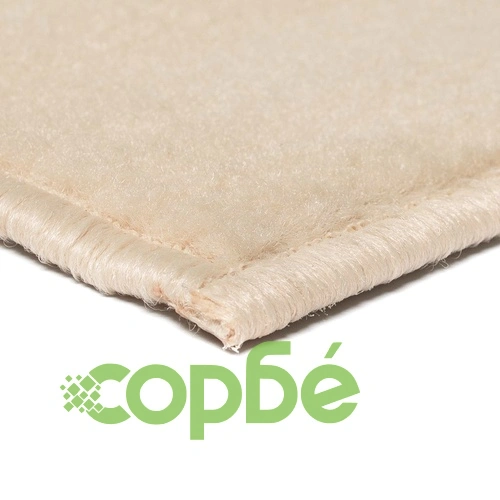 Модерен килим, зебра дизайн, 180x280 см, бежово/черно ➤ топ цена ➤ sorbe.bg
