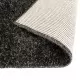 Рошав килим тип шаги, 140x200 см, антрацит 