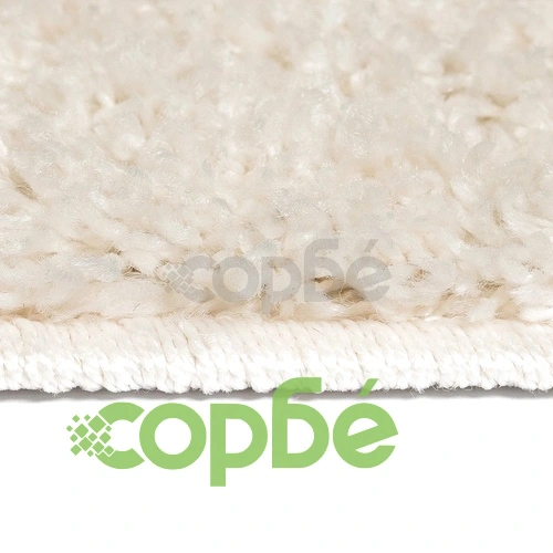 Рошав килим тип шаги, 180x280 см, кремав  ➤ топ цена ➤ sorbe.bg