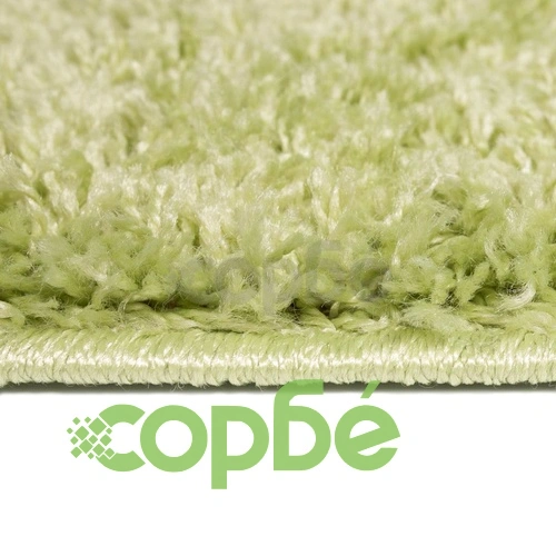 Рошав килим тип шаги, 120x170 см, зелен  ➤ топ цена ➤ sorbe.bg