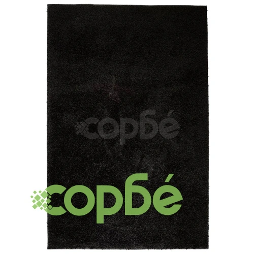 Рошав килим тип шаги, 180x280 см, черен  ➤ топ цена ➤ sorbe.bg