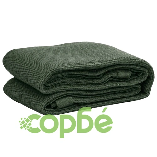 Килим за палатка, 250x600 см, HDPE, зелен ➤ топ цена ➤ sorbe.bg