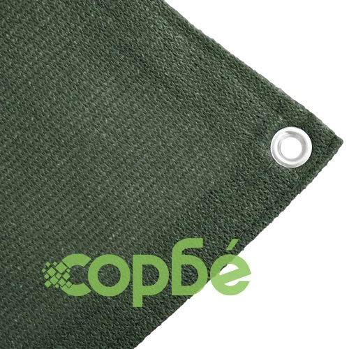 Килим за палатка, 250x600 см, HDPE, зелен ➤ топ цена ➤ sorbe.bg