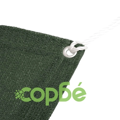 Килим за палатка, 250x600 см, HDPE, зелен ➤ топ цена ➤ sorbe.bg