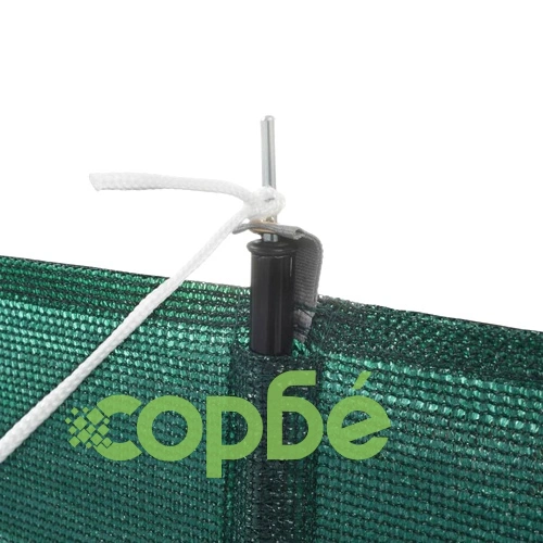 Ветрозащитна ограда, HDPE, 150x450 см, зелена ➤ топ цена ➤ sorbe.bg