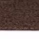 Ръчно тъкан килим от юта, кръгъл, 150 см, кафяв