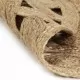 Ръчно плетен килим от юта, 90 см