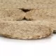Ръчно плетен килим от юта, 150 см