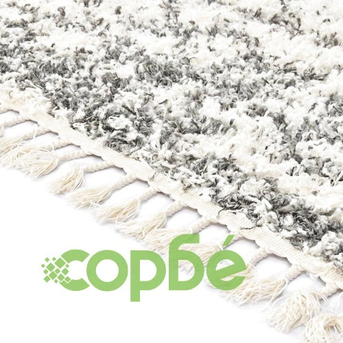 Рошав берберски килим, РР, бежов и пясъчен цвят, 80x150 см ➤ топ цена ➤ sorbe.bg