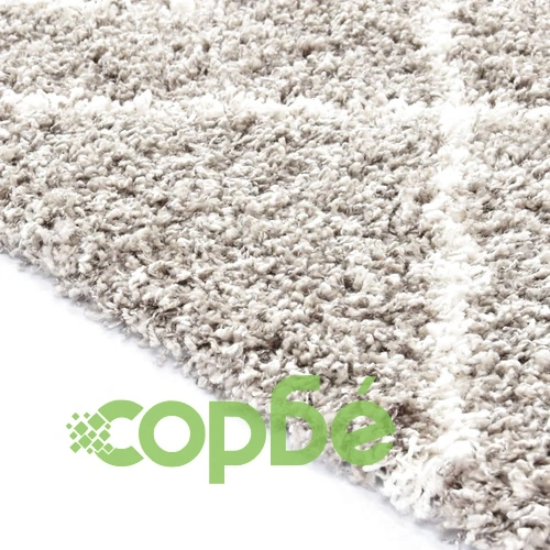 Рошав берберски килим, РР, пясъчен и бежов цвят, 80x150 см ➤ топ цена ➤ sorbe.bg