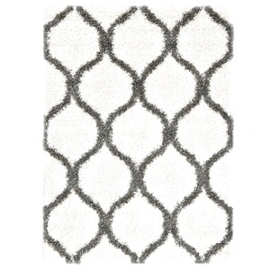 Рошав берберски килим, РР, бежово и сиво, 140x200 см