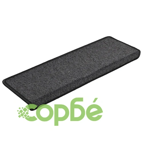 Изтривалки за стълби 15 бр. 65x21x4 см, антрацит, правоъгълен ръб ➤ топ цена ➤ sorbe.bg