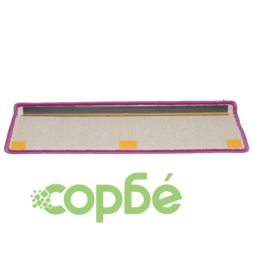 Изтривалки за стълби 15 бр. 65x21x4 см, лилави, правоъгълни, кант ➤ топ цена ➤ sorbe.bg