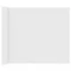 Балконски параван, бял, 75x300 см, оксфорд плат