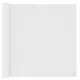 Балконски параван, бял, 90x600 см, оксфорд плат