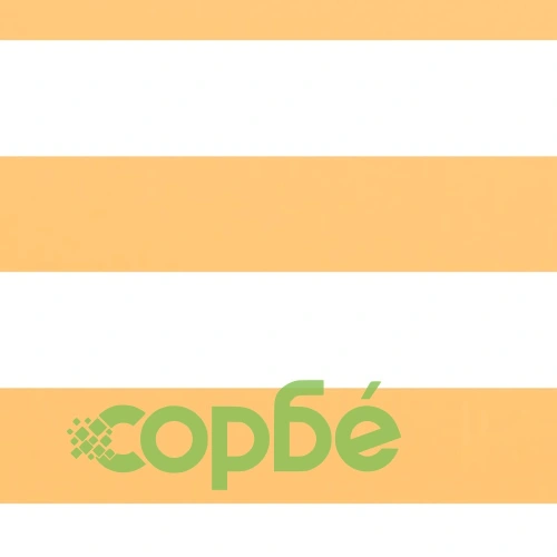 Балконски параван, бяло и жълто, 90x300 см, оксфорд плат ➤ топ цена ➤ sorbe.bg