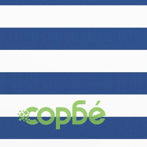 Балконски параван, бяло и синьо, 90x300 см, оксфорд плат ➤ топ цена ➤ sorbe.bg